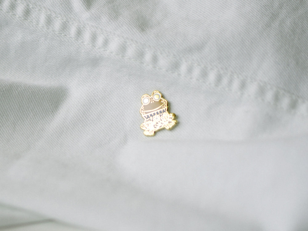 Frog Enamel Pin