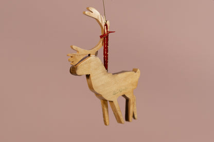 Ornament - Reindeer 1 (Single Sided)