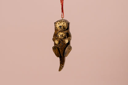 Ornament - Sea Otters 1