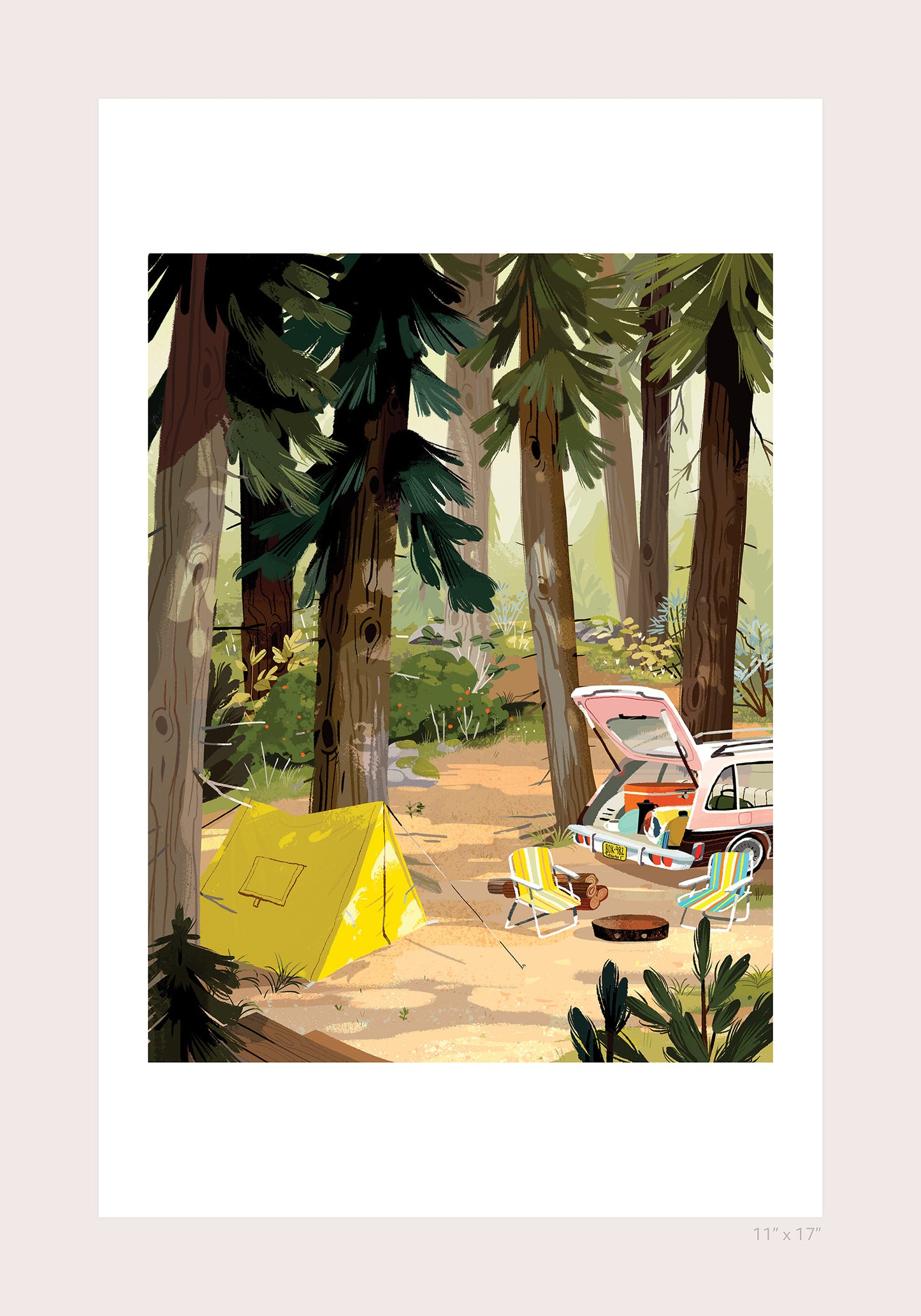 Camping Print