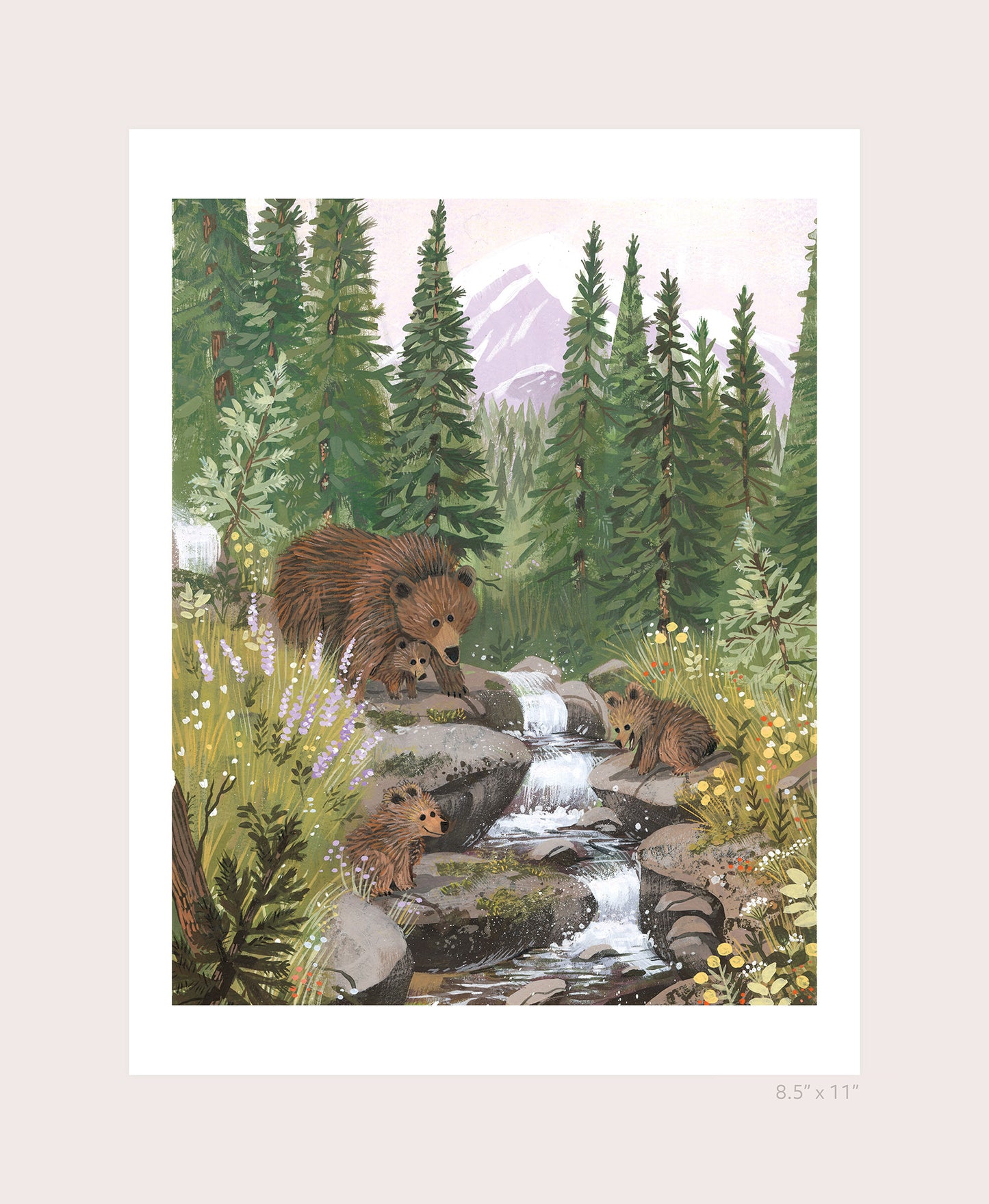 Baby Bears Print