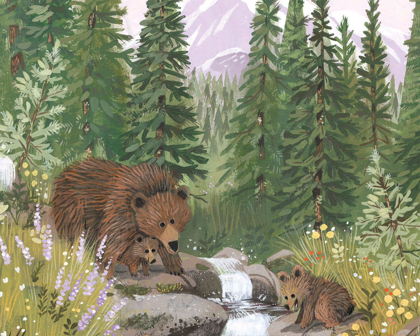 Baby Bears Print