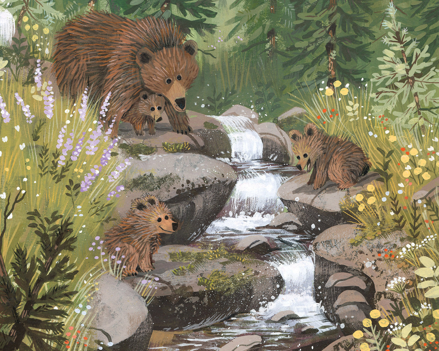 Baby Bears Print