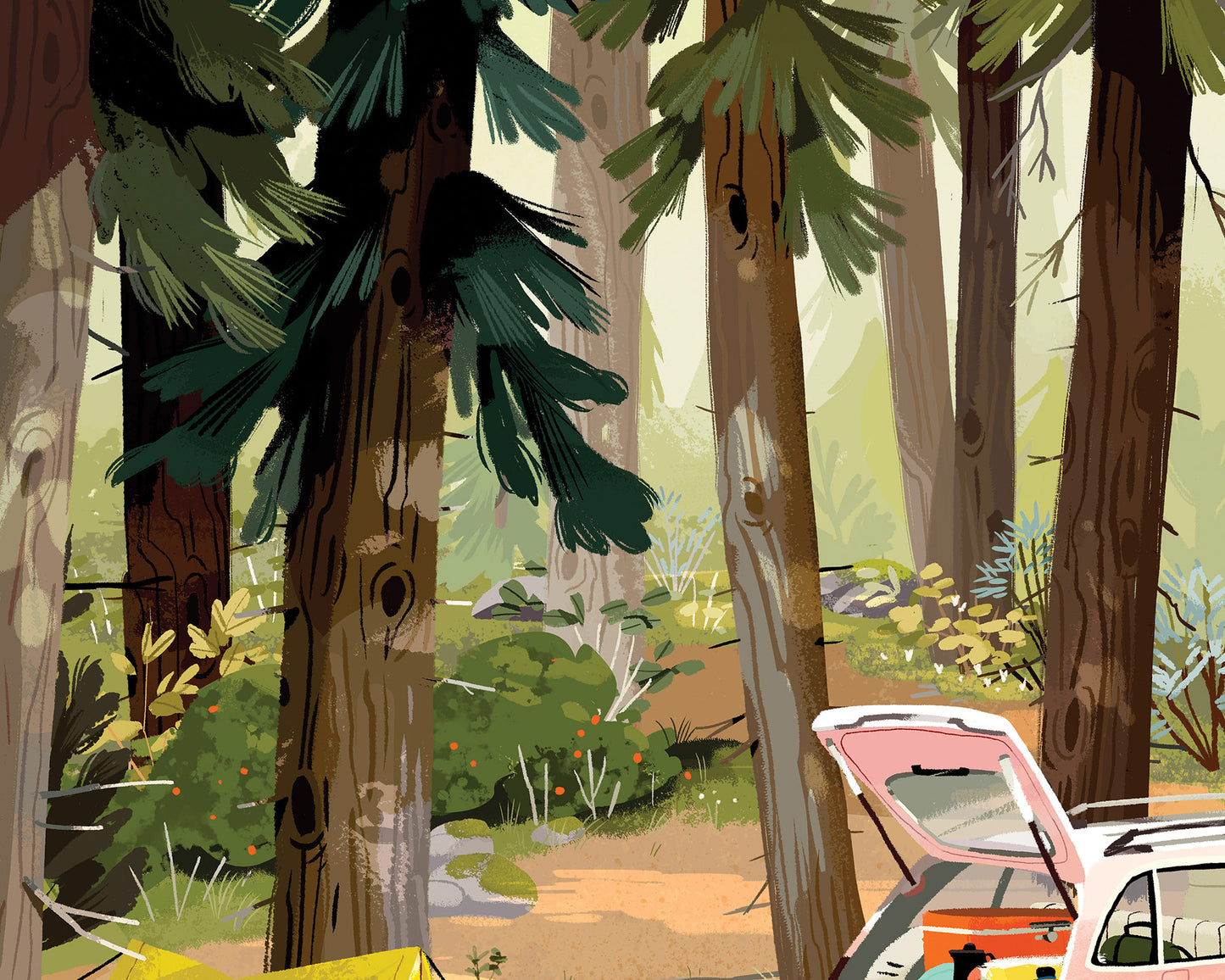 Camping Print