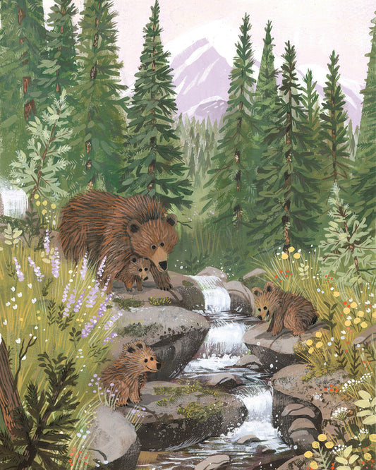 Baby Bears Print