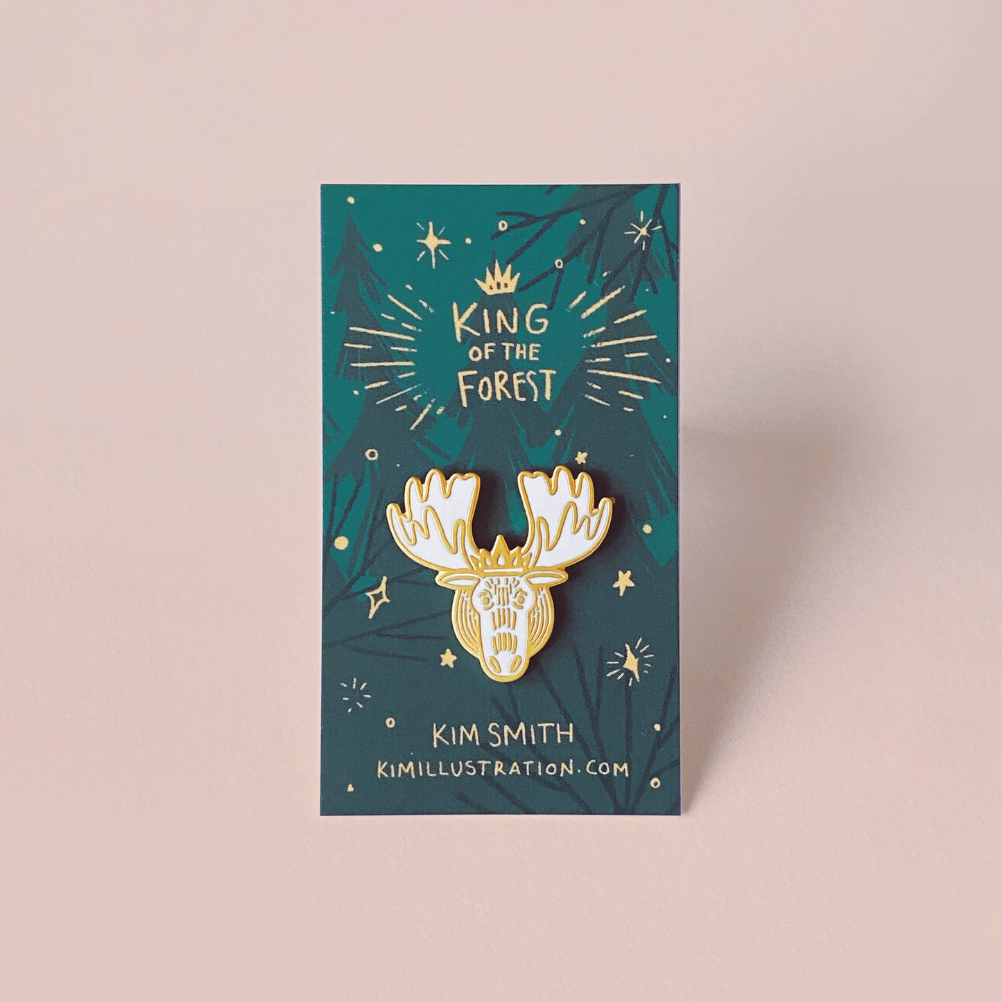 Moose Enamel Pin