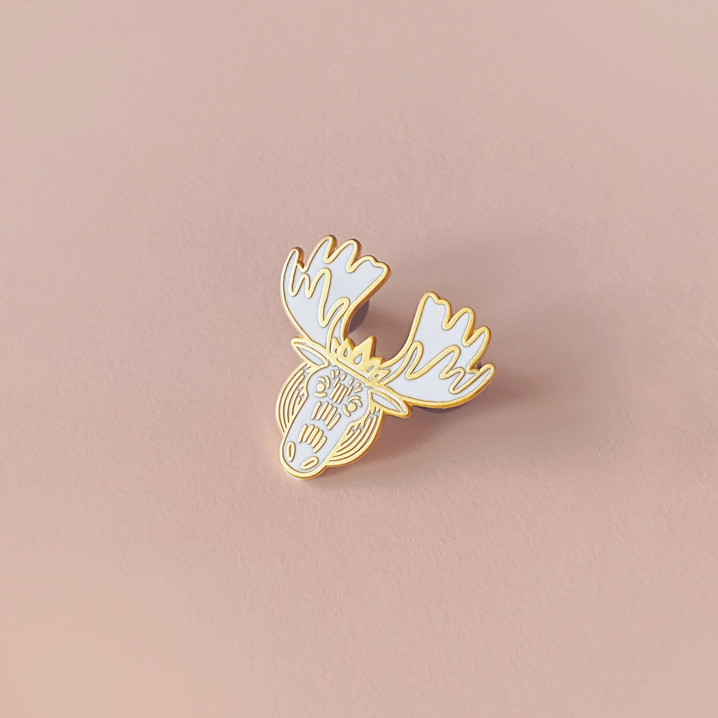 Moose Enamel Pin