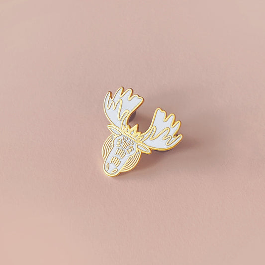 Moose Enamel Pin