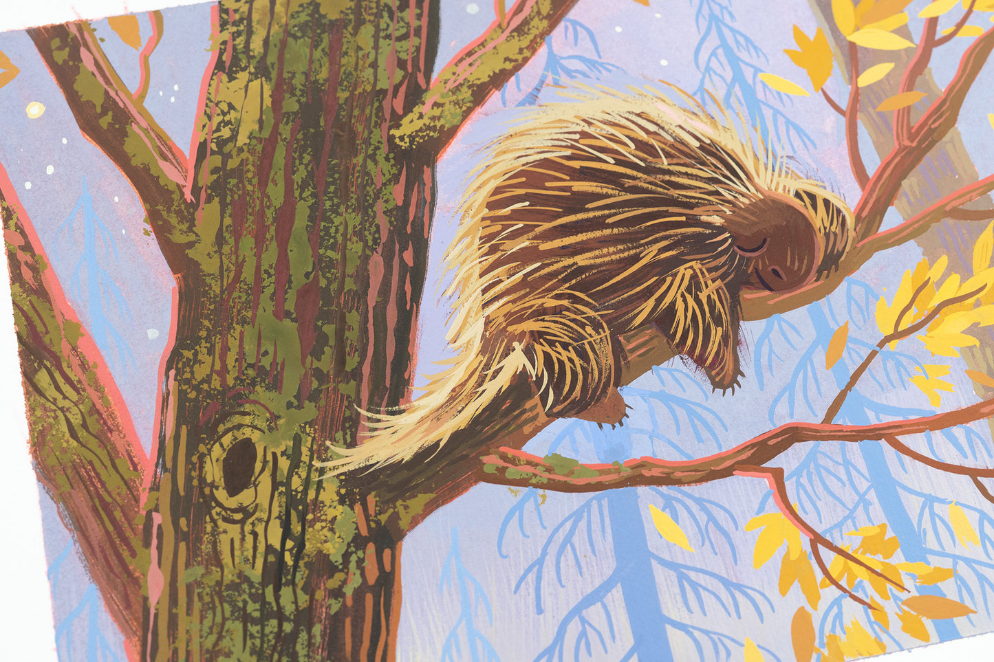 Porcupine 01 Painting