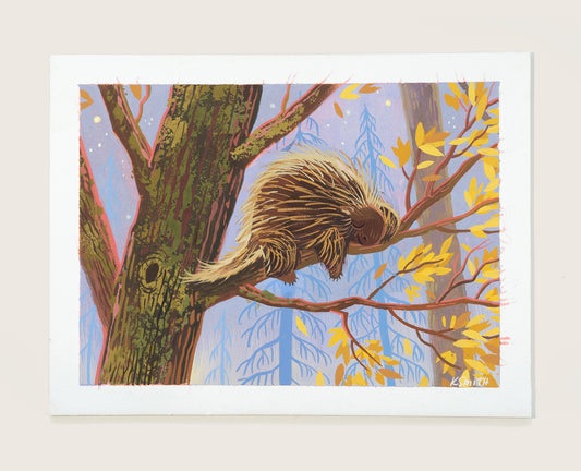 Porcupine 01 Painting