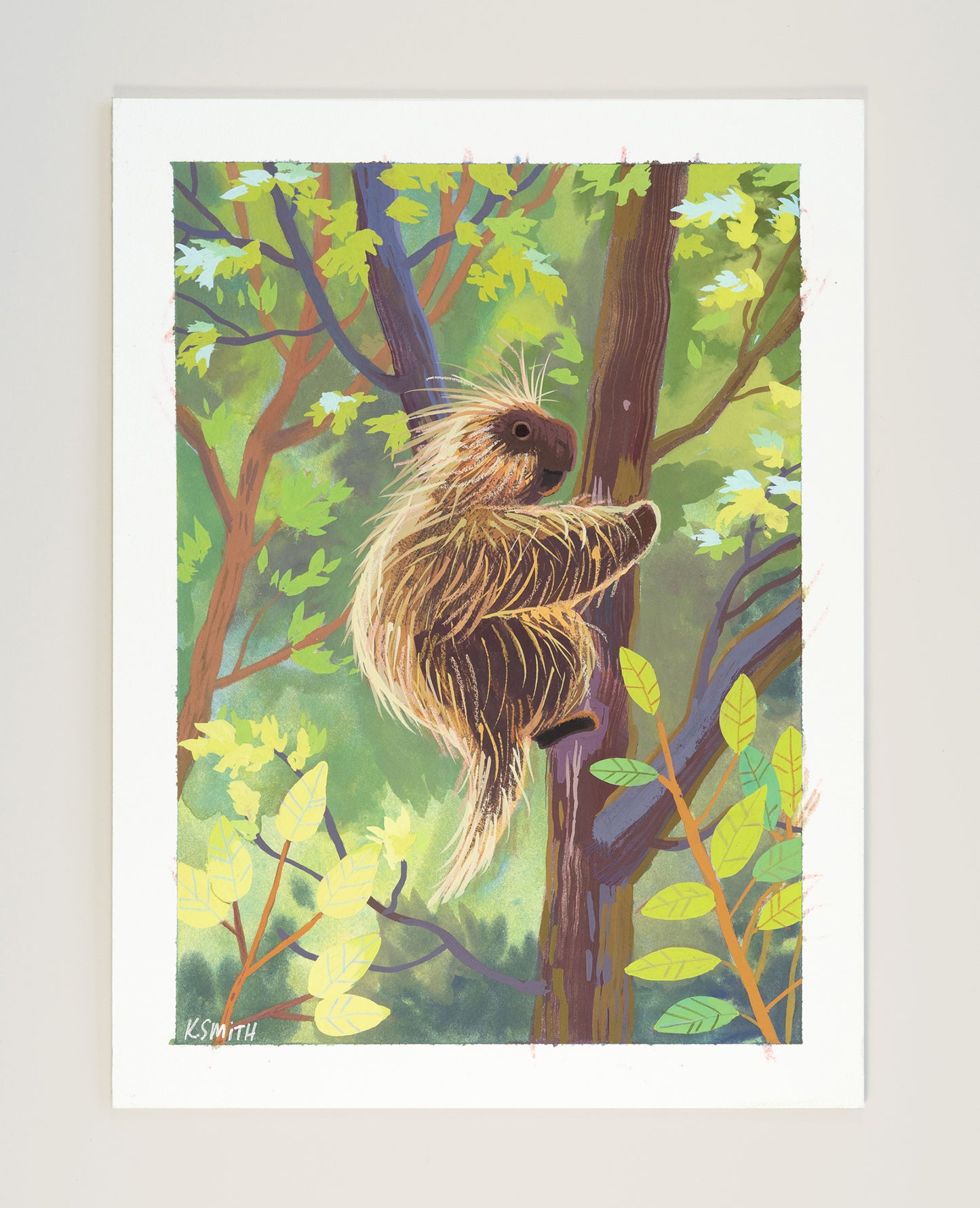 Porcupine 02 Painting