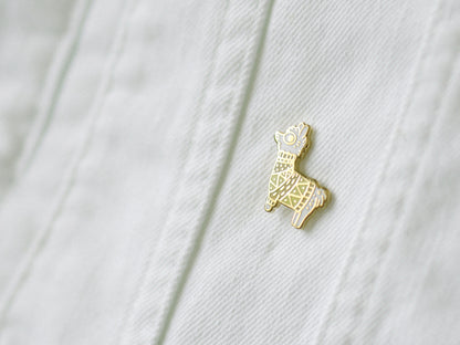 Llama Enamel Pin