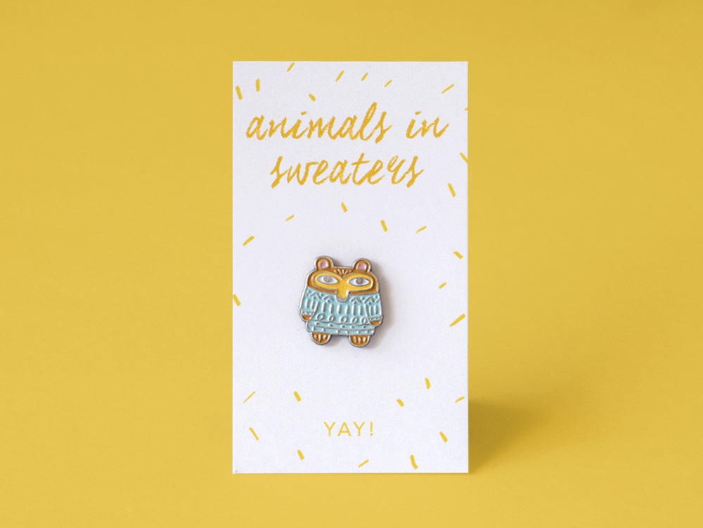 Bear Enamel Pin