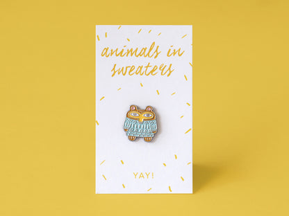 Bear Enamel Pin