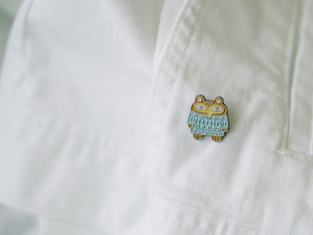 Bear Enamel Pin