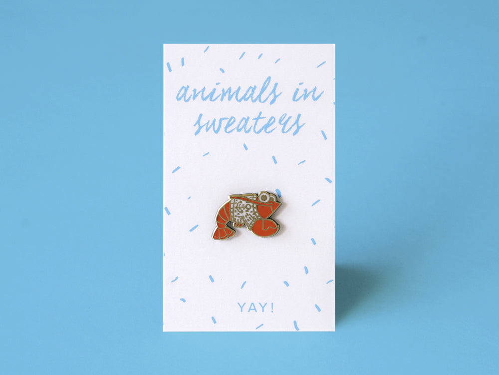 Lobster Enamel Pin