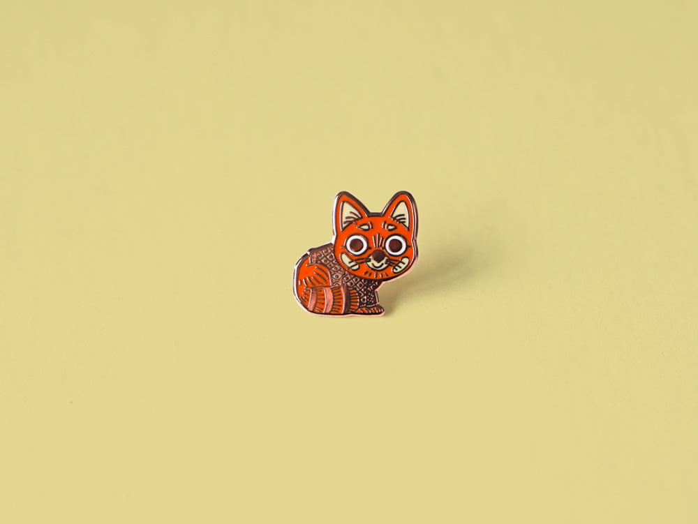 Red Panda Enamel Pin