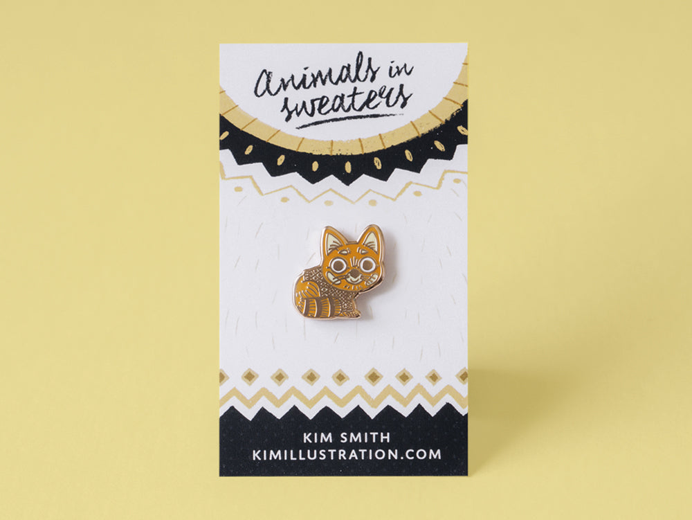 Red Panda Enamel Pin