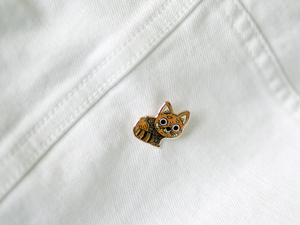 Red Panda Enamel Pin
