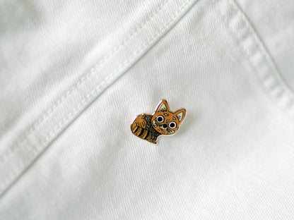 Red Panda Enamel Pin