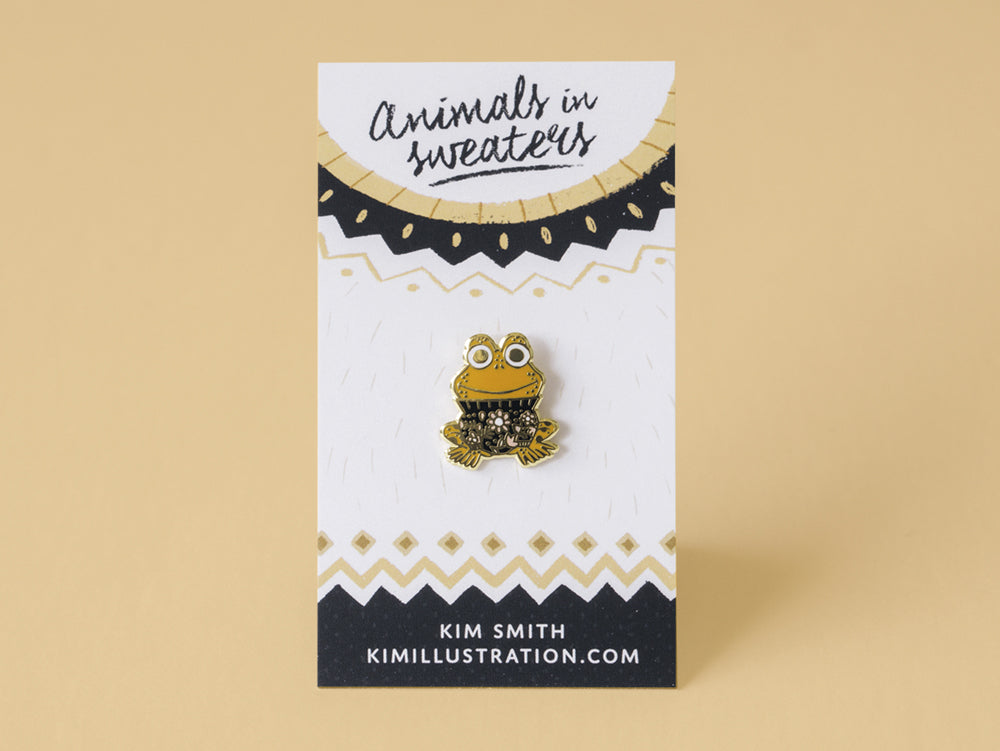 Frog Enamel Pin