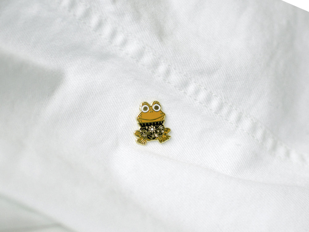 Frog Enamel Pin