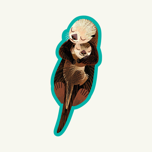 Otters - Vinyl Sticker
