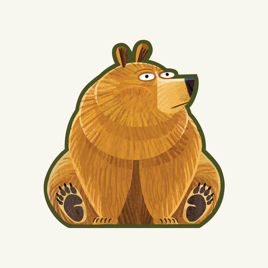 Grizzly Bear - Vinyl Sticker