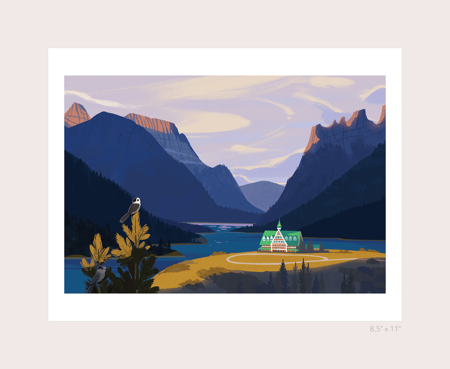 Waterton Print