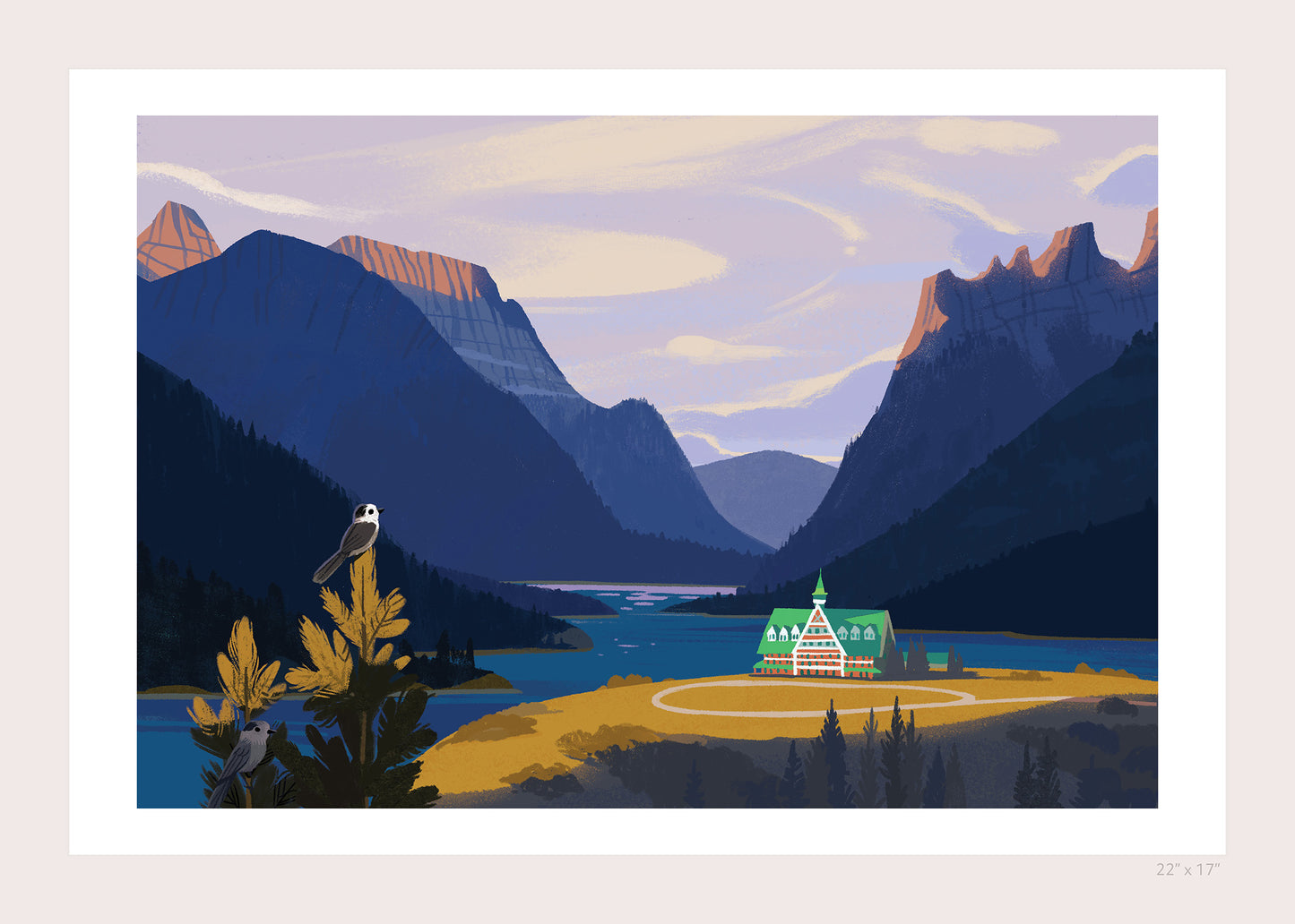 Waterton Print