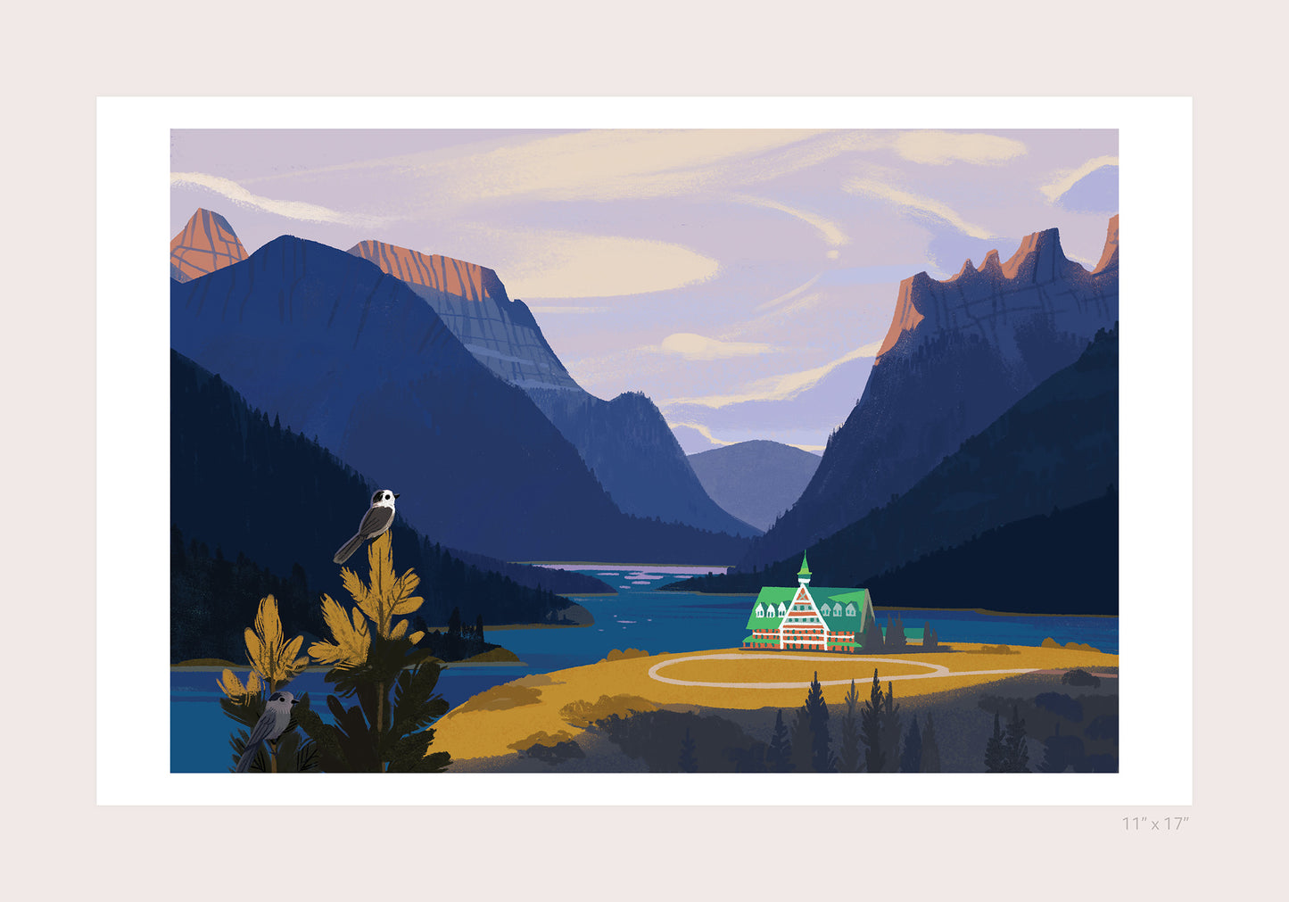 Waterton Print